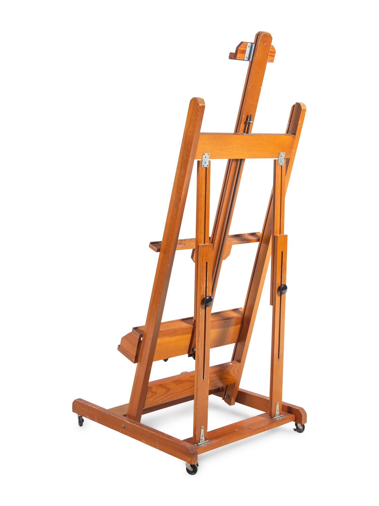 An Anco Bilt Adjustable Wooden Easel