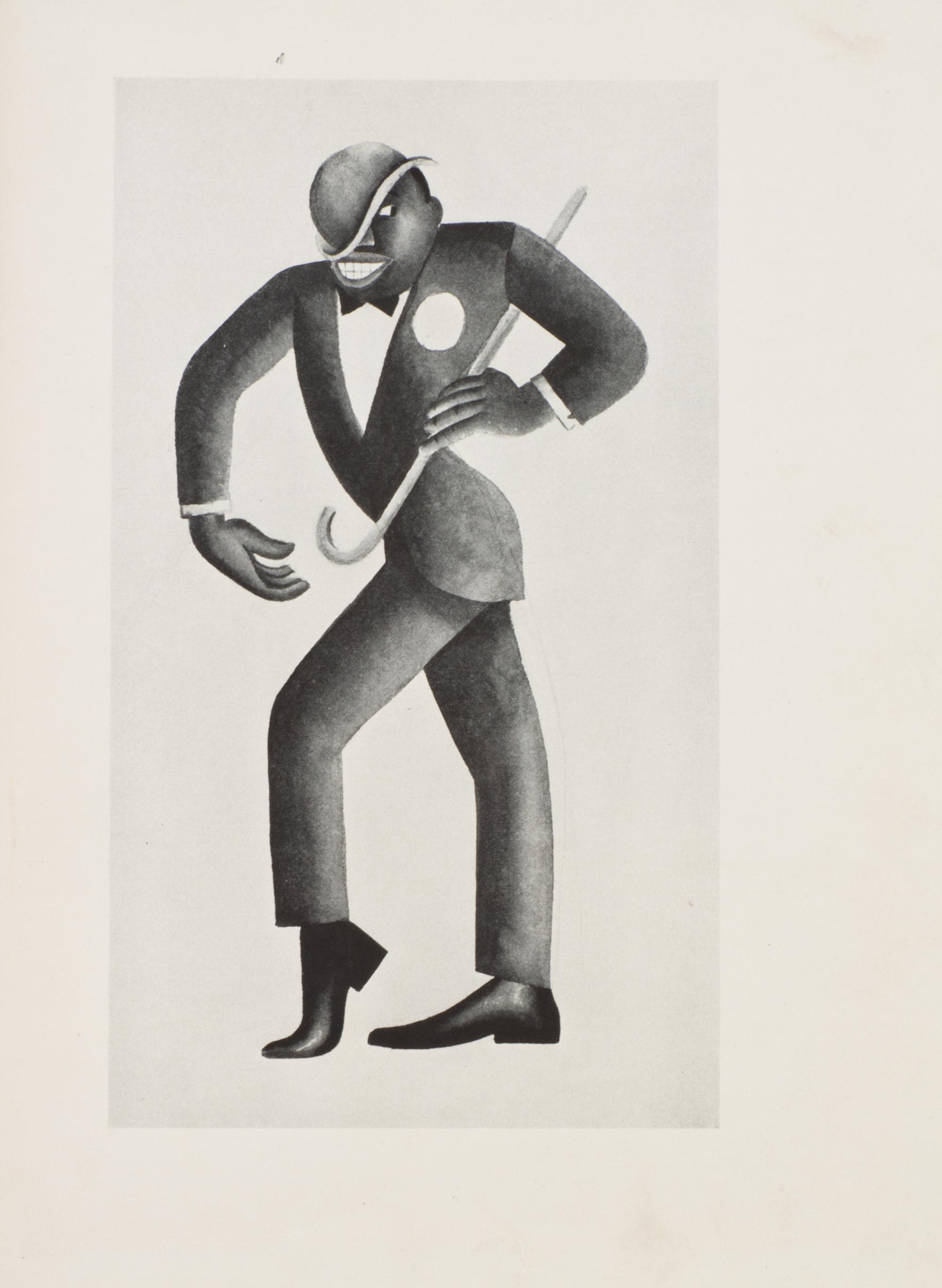COVARRUBIAS, MIGUEL. Negro Drawings. New York and London, 1927.