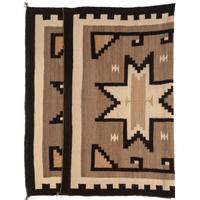 Navajo Crystal Pattern Weaving / Rug