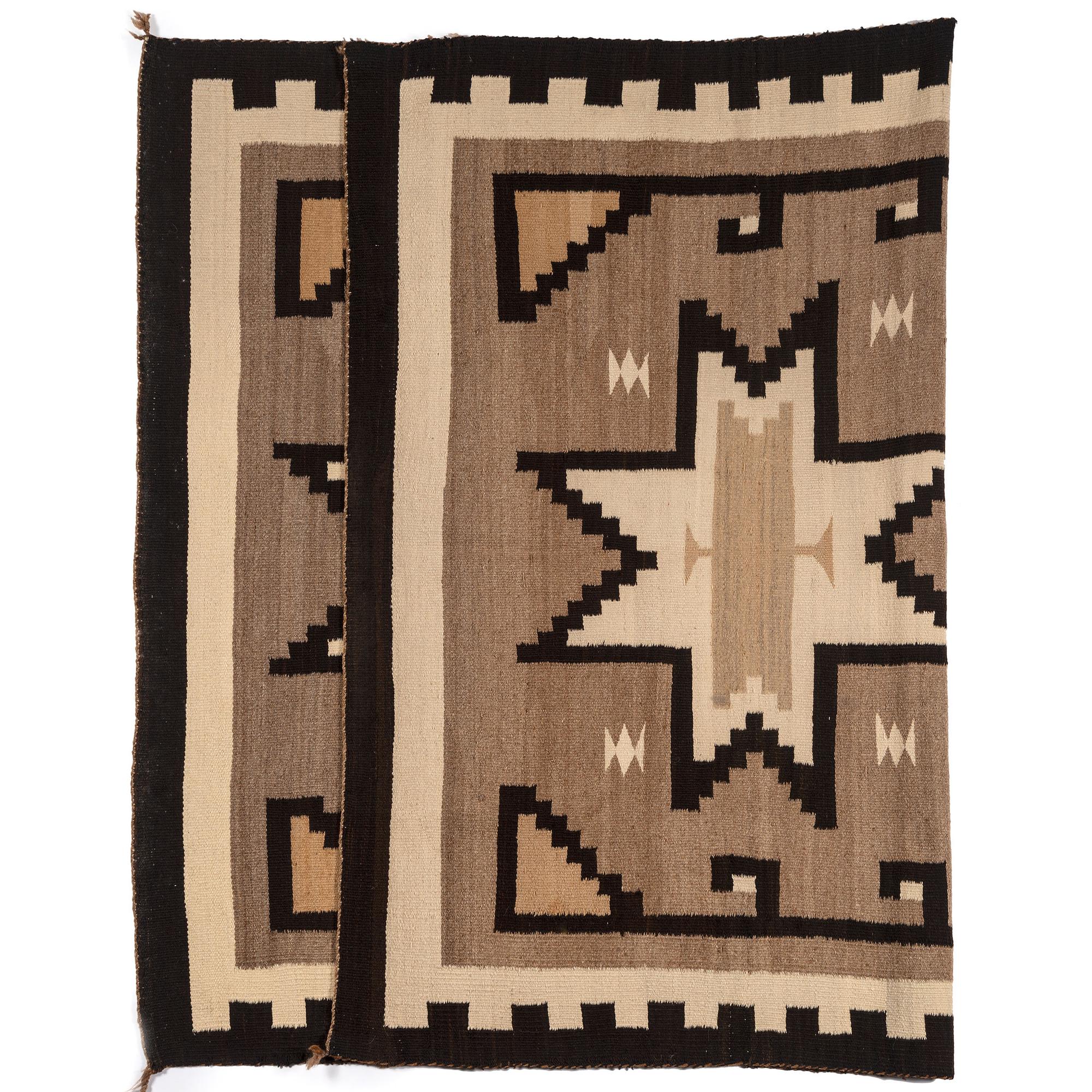 Navajo Crystal Pattern Weaving / Rug