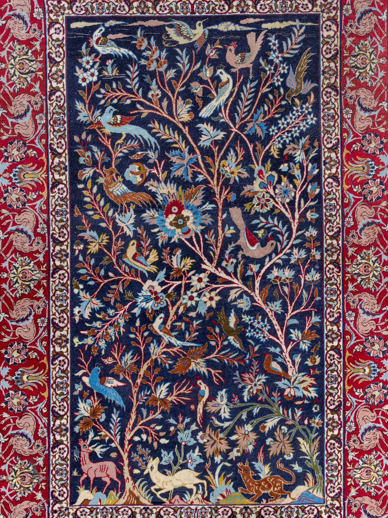 An Isfahan Wool Rug
