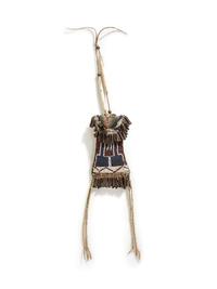 Kiowa Beaded Strike-a-Light Bag, with Striker