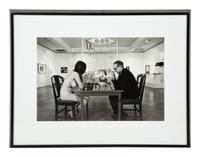 Marcel Duchamp Playing Chess with a Nude Eve Babitz