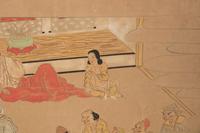 A Japanese Six-Panel Floor Screen