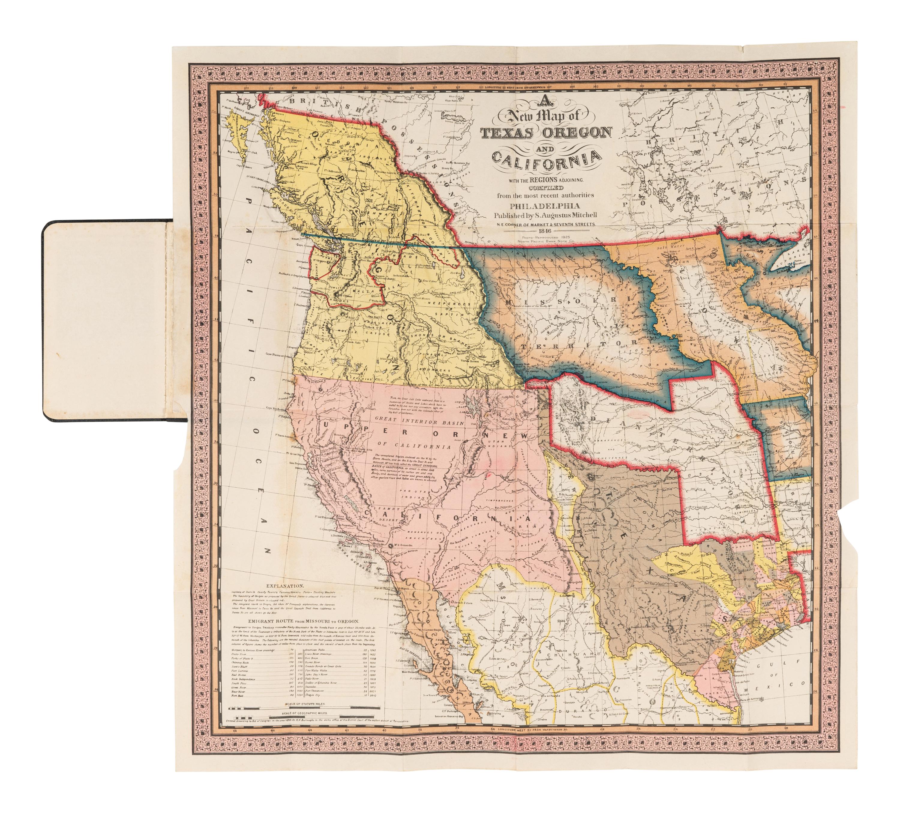 [AMERICANA]. A group of 9 works relating to the American West, including: