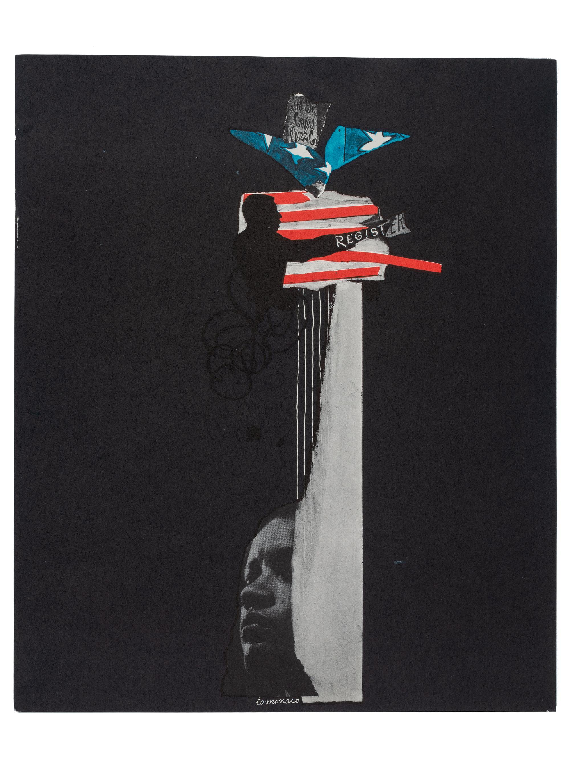 [CIVIL RIGHTS]. LO MONACO, Louis (20th century). March on Washington for Jobs and Freedom August 28, 1963: We Shall Overcome. New York: Urban League, [1963].