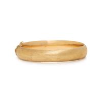 YELLOW GOLD AND MULTIGEM BANGLE BRACELET