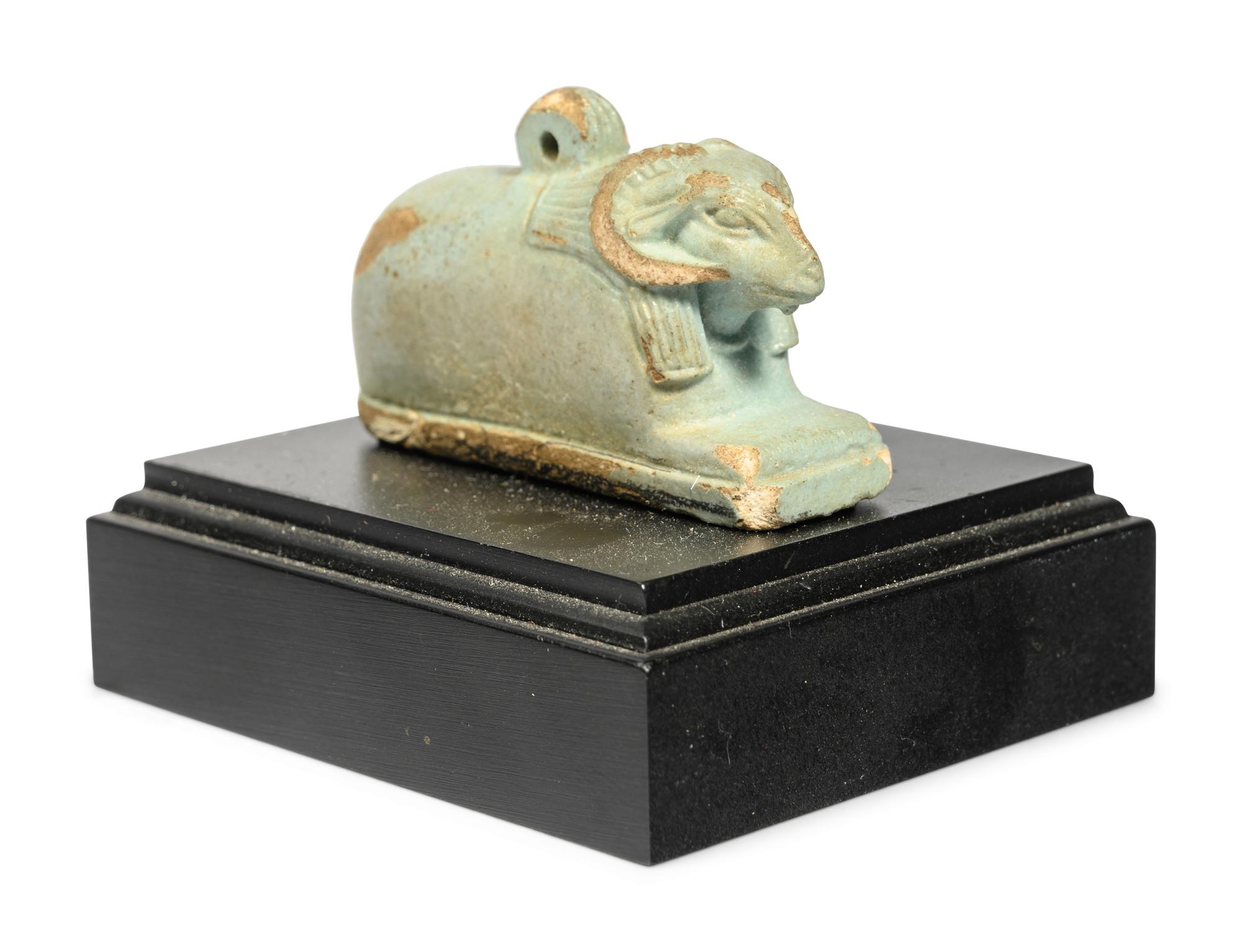 An Egyptian Faience Khnum