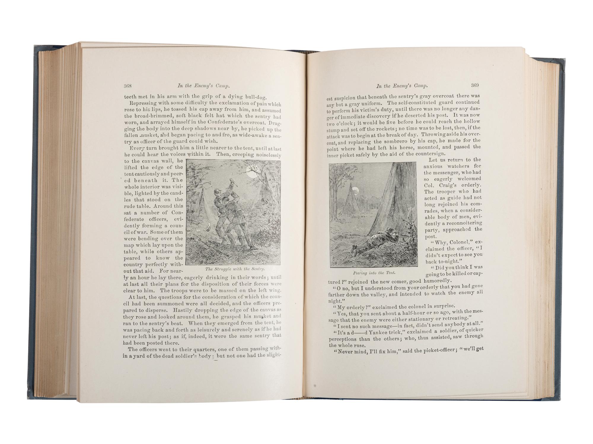 KELSEY, D.M. Deeds of Daring by the American Soldier, North and South . Chicago, IL: The Werner Company, 1897.