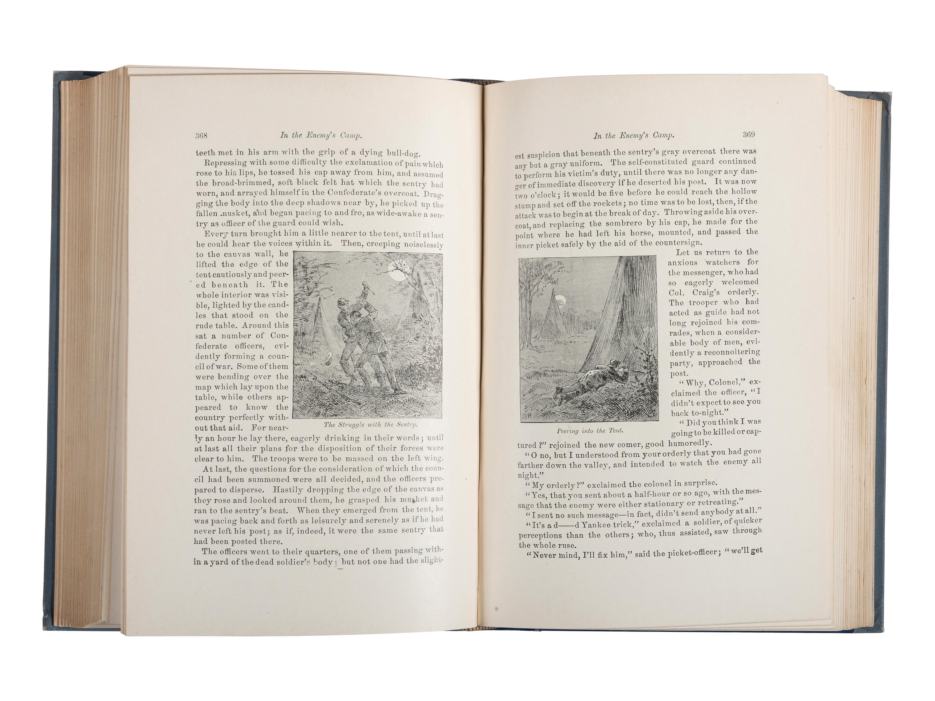 KELSEY, D.M. Deeds of Daring by the American Soldier, North and South . Chicago, IL: The Werner Company, 1897.
