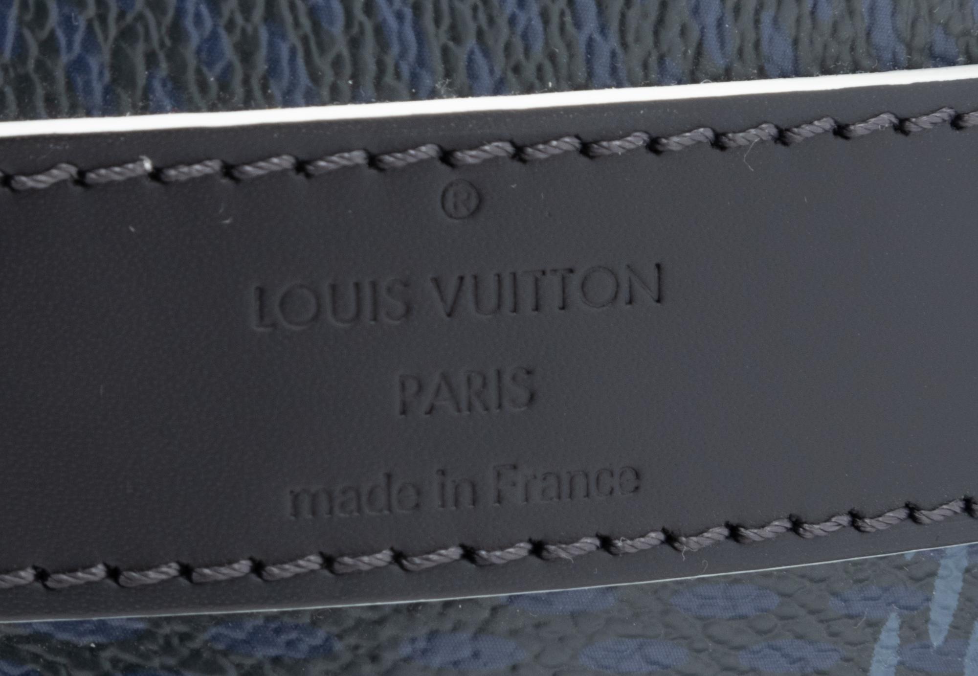 Louis Vuitton Apollo Backpack in Latitude Damier Cobalt, America's Cup, 2017