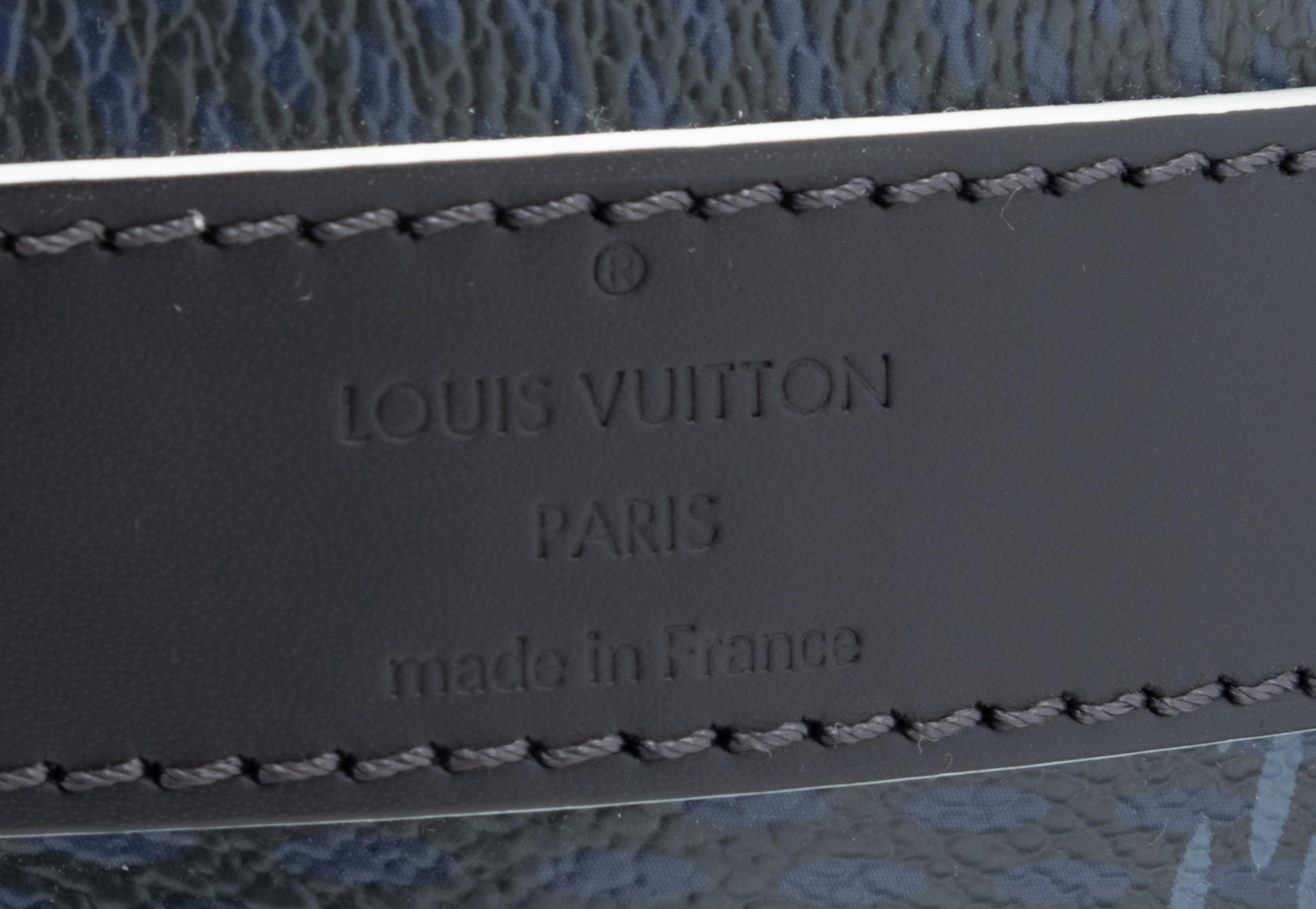 Louis Vuitton Apollo Backpack in Latitude Damier Cobalt, America's Cup, 2017