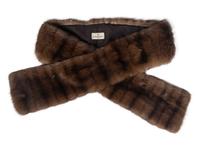 J. Mendel Barguzinsky Russian Sable Fur Coat With Belt