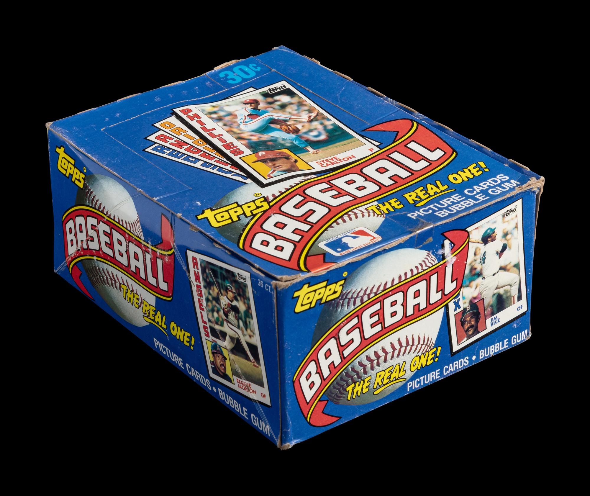 An Unopened Wax Box of 1984 Topps Baseball Cards – Possible Don Mattingly Rookie