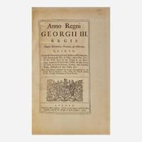 [American Revolution] [Quartering Act] An Act to amend and render more effectual, in His Majesty's Dominions in America...An Act for punishing Mutiny and Desertion, and for the better Payment of the Army and their Quarters
