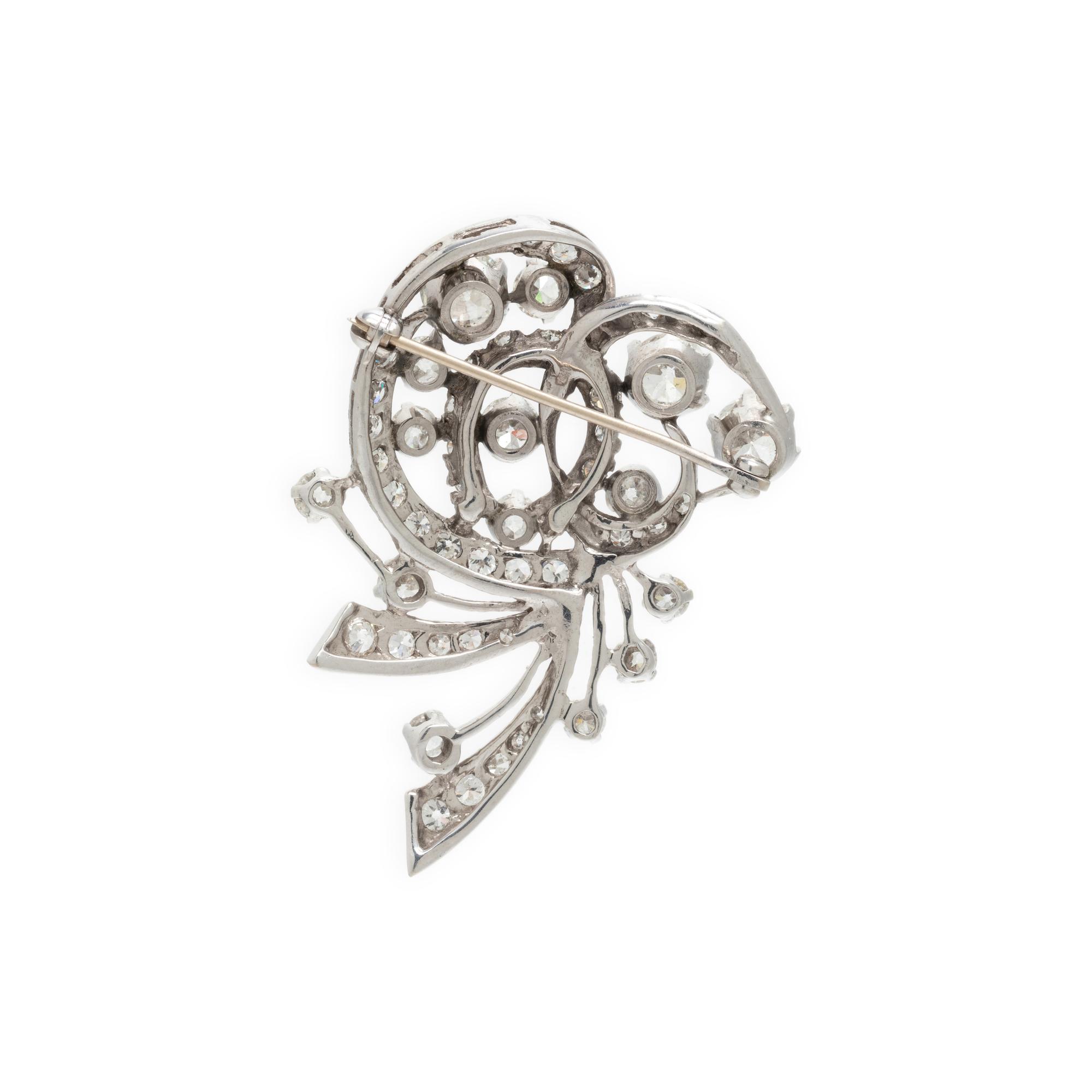 DIAMOND BROOCH