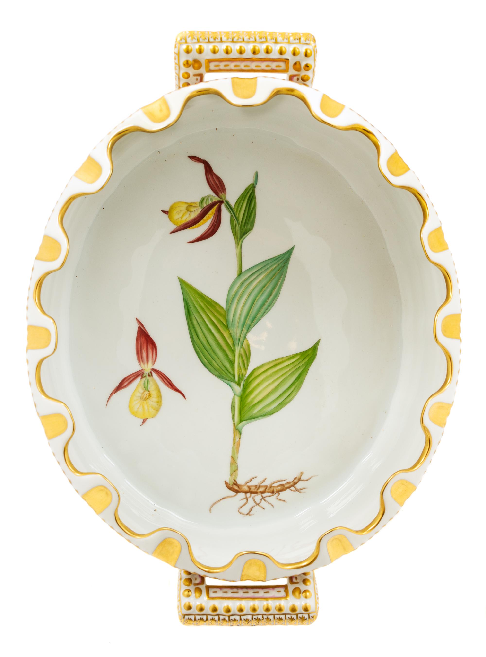 A Royal Copenhagen Flora Danica Monteith Height 4 3/4 x width 13 inches. — 20TH CENTURY