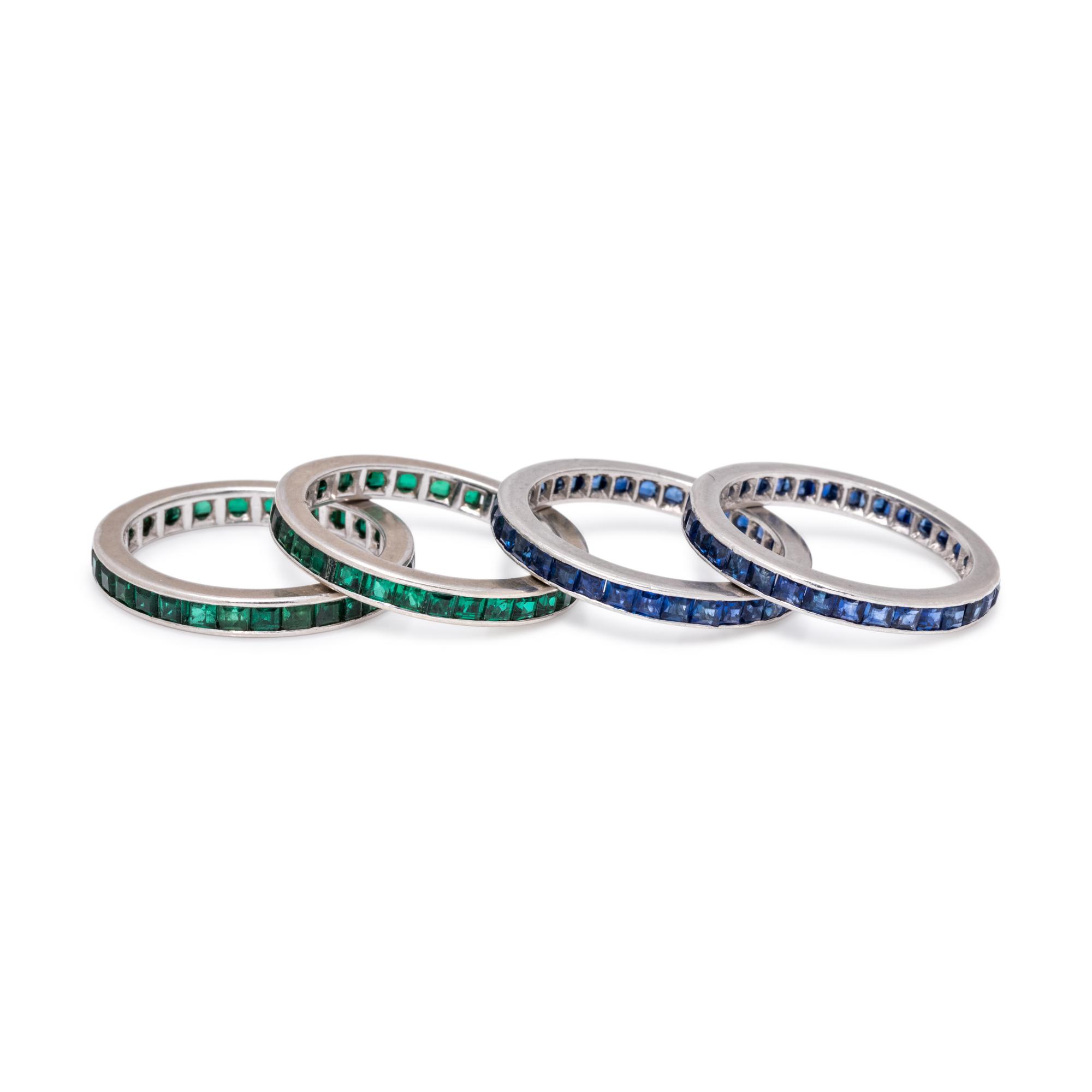 COLLECTION OF ETERNITY BANDS