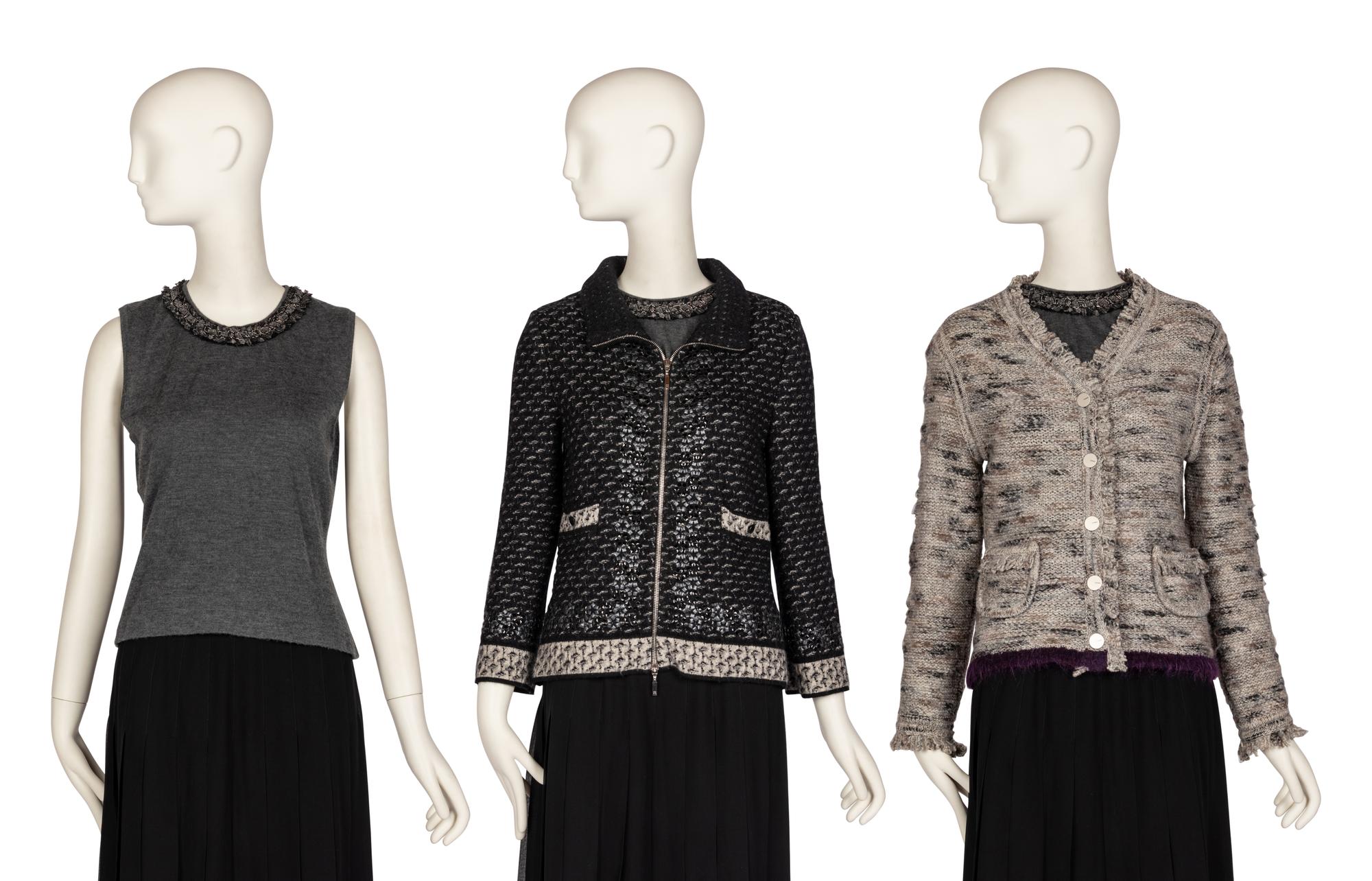 Three Chanel Knit Items, 1999-2000s