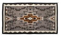 Navajo Two Grey Hills Rug 96 x 64 inches