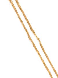 YELLOW GOLD MULTISTRAND NECKLACE