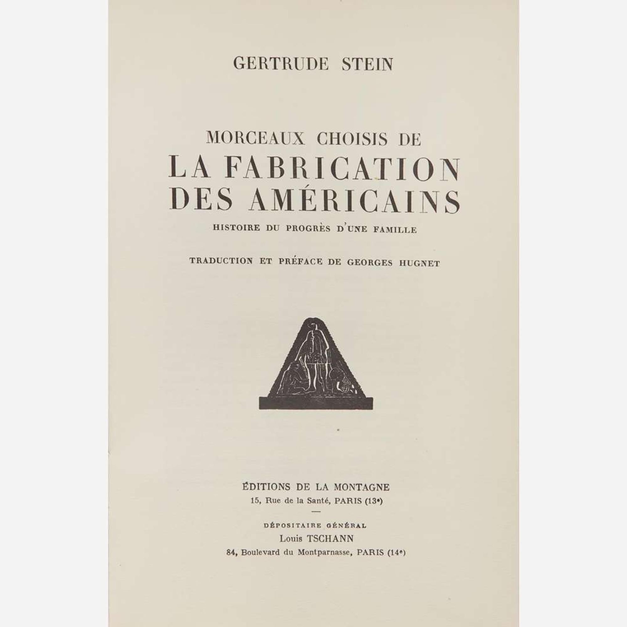 [Literature] Stein, Gertrude Group of 4 Editions of "The Making of Americans"