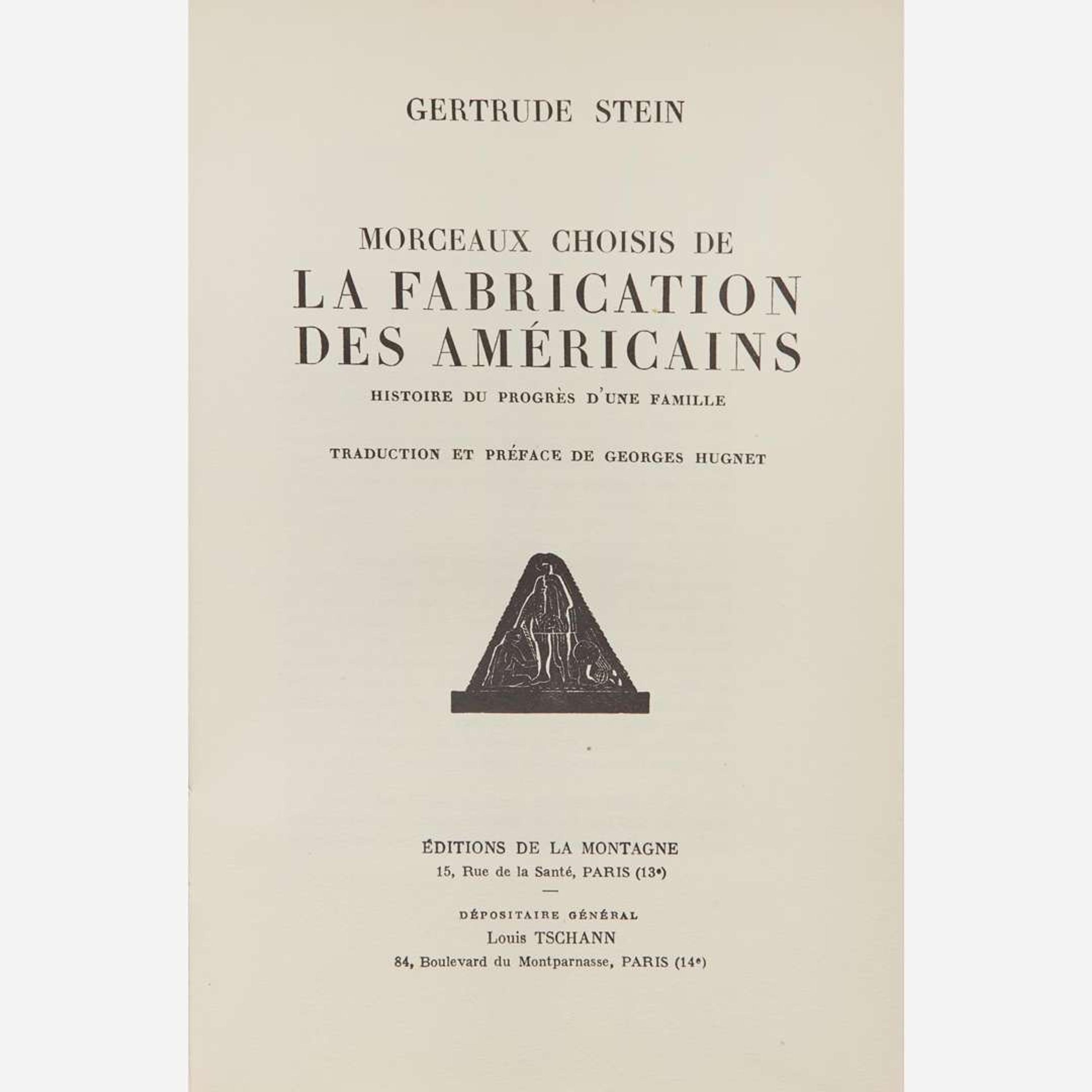 [Literature] Stein, Gertrude Group of 4 Editions of "The Making of Americans"