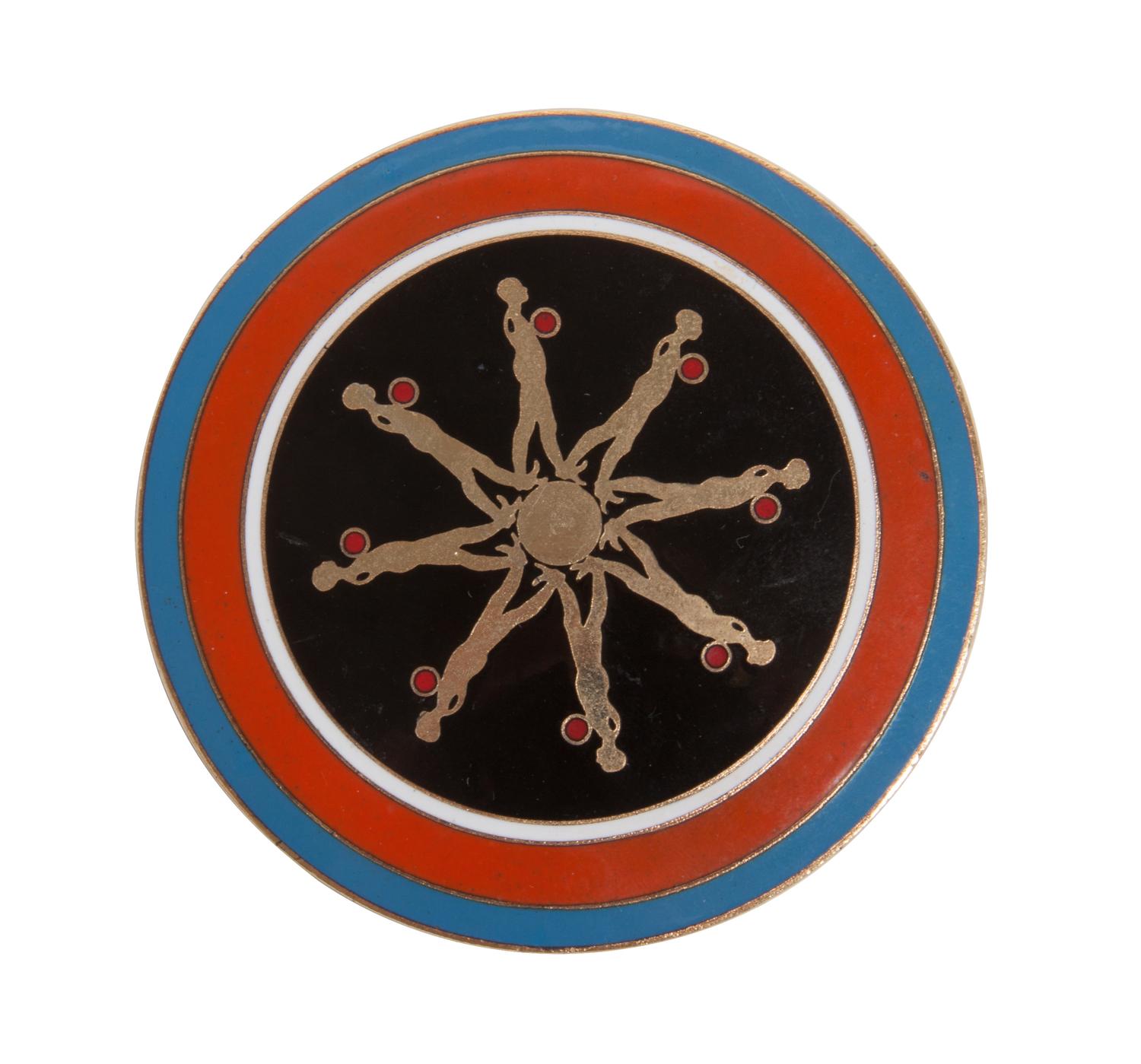 Ernest Trova, (American, 1927-2009), Falling Man Medallion