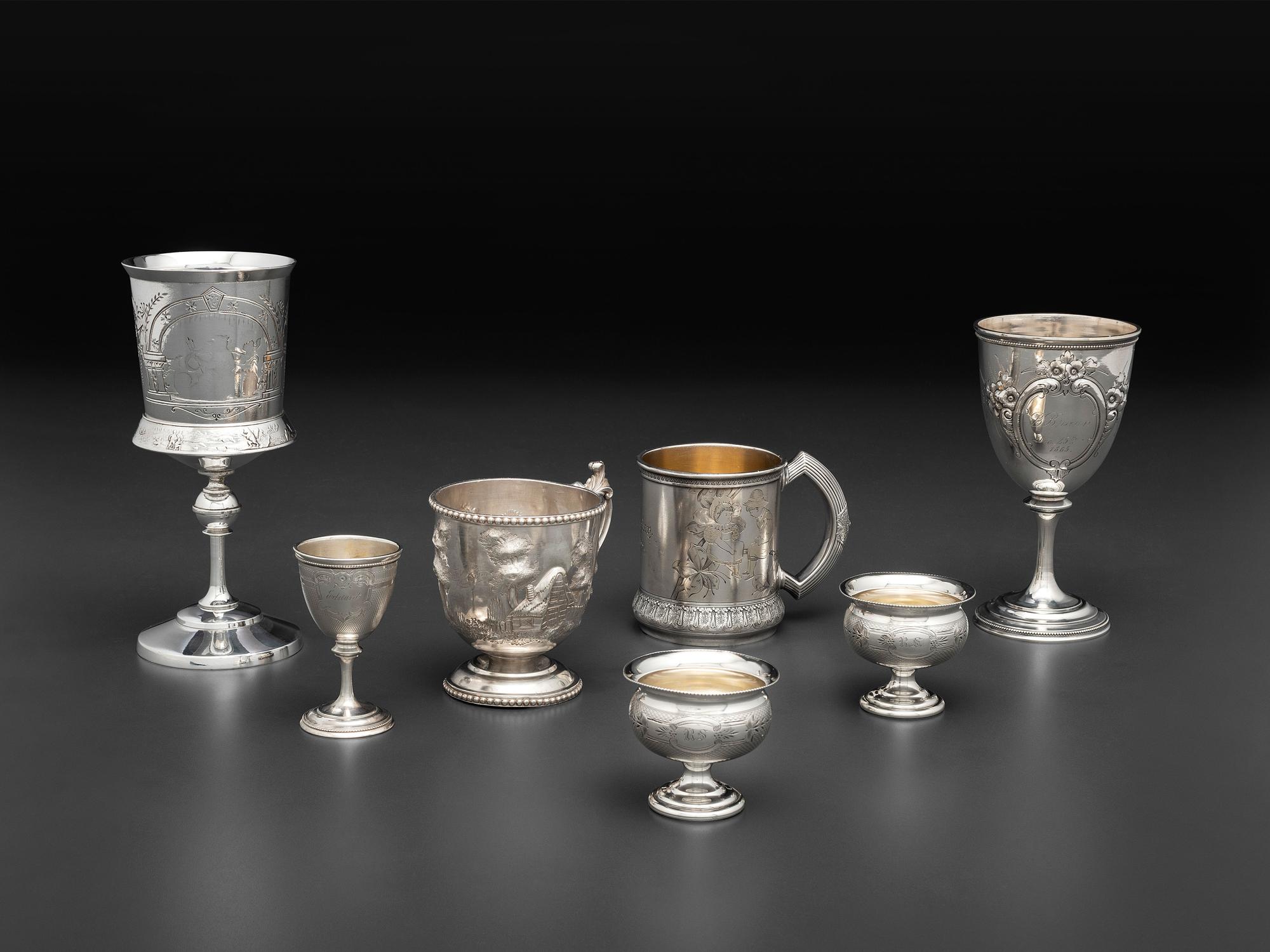 Seven American Silver Articles