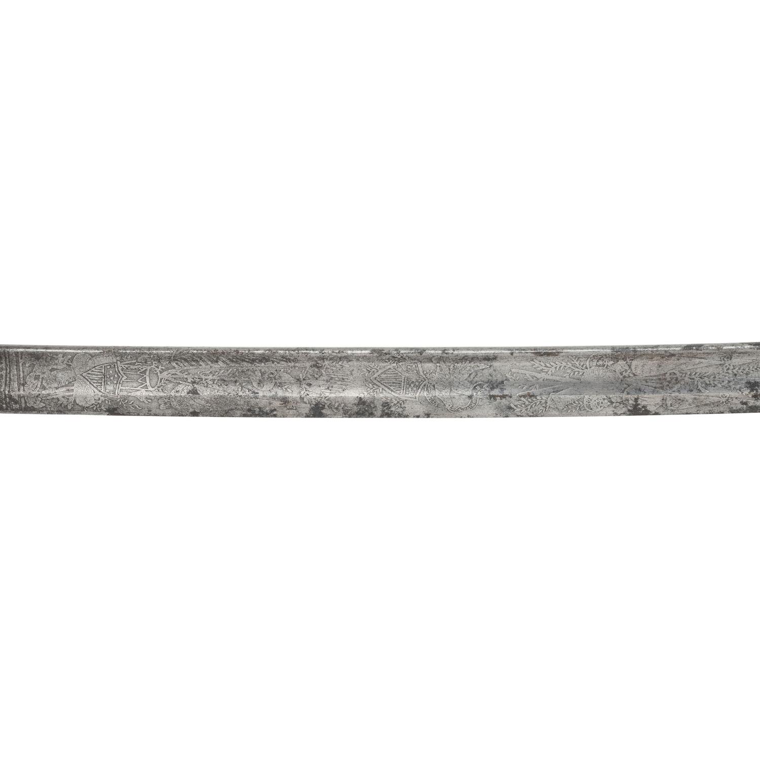 Military Archive of 1st Lt. (Later Major General) William Spencer McCaskey Including: Inscribed Civil War-era M1850 Sword, Philippine American War-era M1902 Sword, and 45 Original Letters and Photos