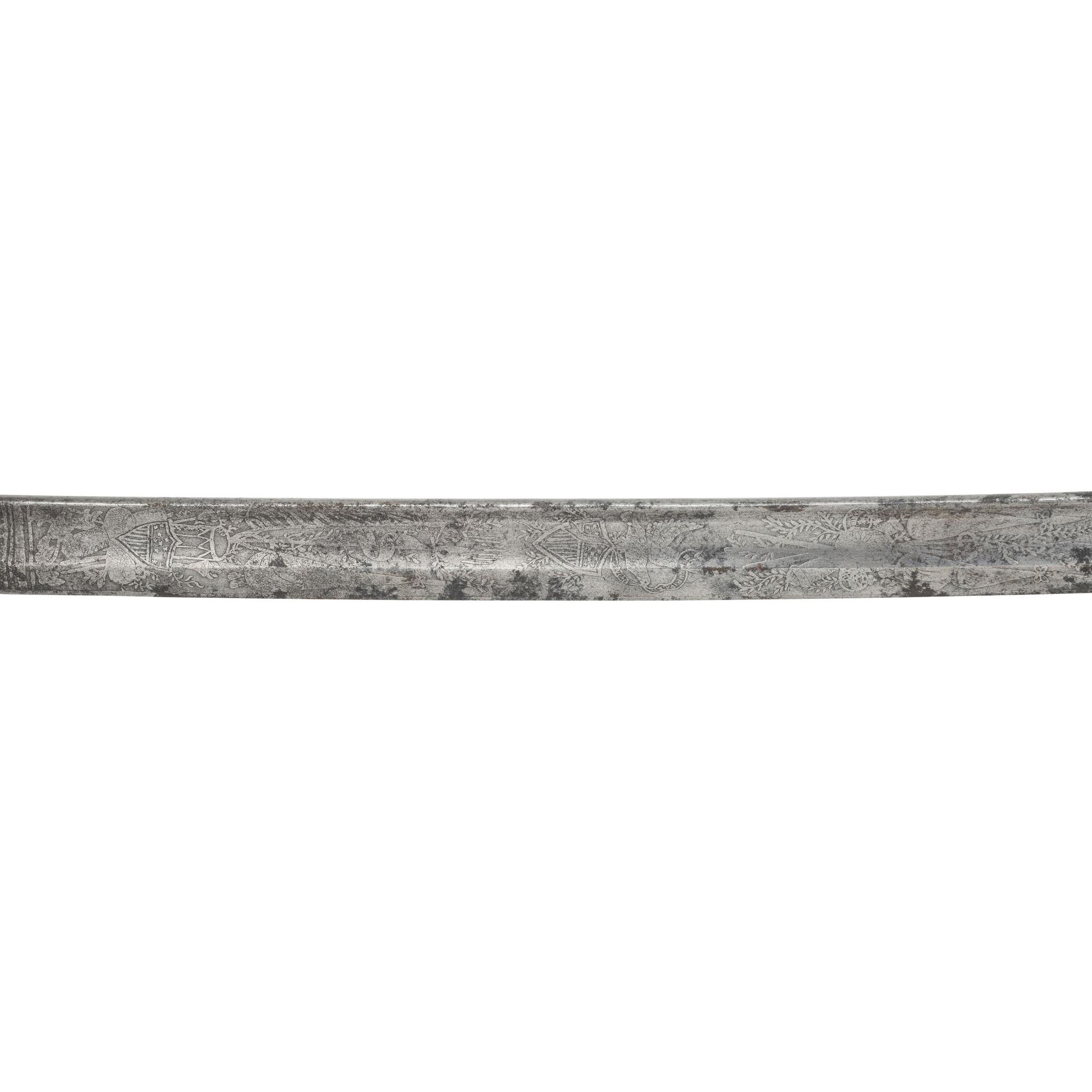 Military Archive of 1st Lt. (Later Major General) William Spencer McCaskey Including: Inscribed Civil War-era M1850 Sword, Philippine American War-era M1902 Sword, and 45 Original Letters and Photos