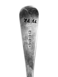 A George III Silver Berry Spoon