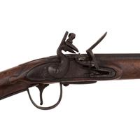 Period Shortened Flintlock Northwest Trade Gun by Leman