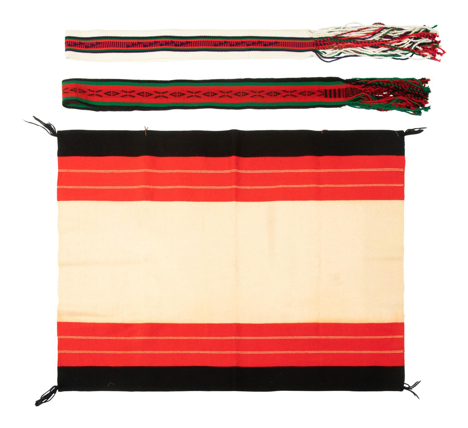 Hopi Sashes and Manta