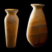 Two Egyptian Alabaster Vessels