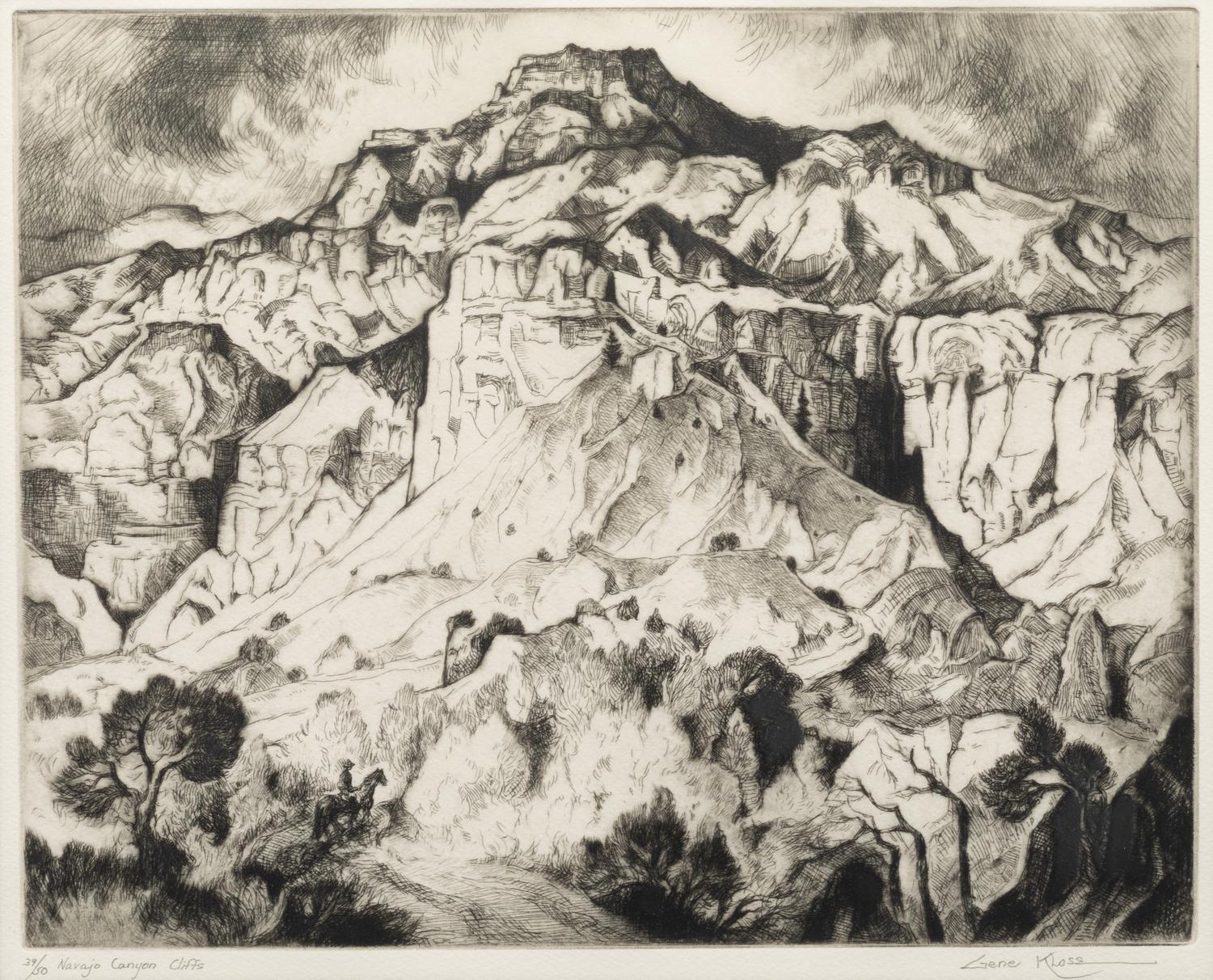 Navajo Canyon Cliffs , edition 39/50