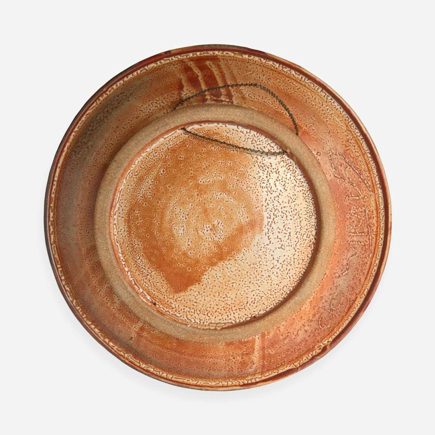 Chris Gustin (American, b. 1952) Large Shino Charger, USA, 1980