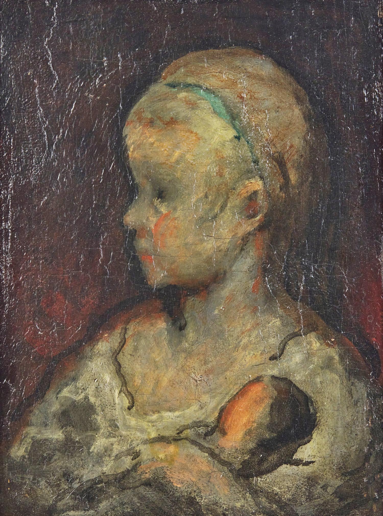 Enfant avec une Poupée, circa 1860-1862