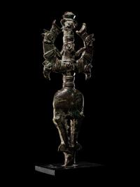 A Luristan Bronze Master of the Animals Finial