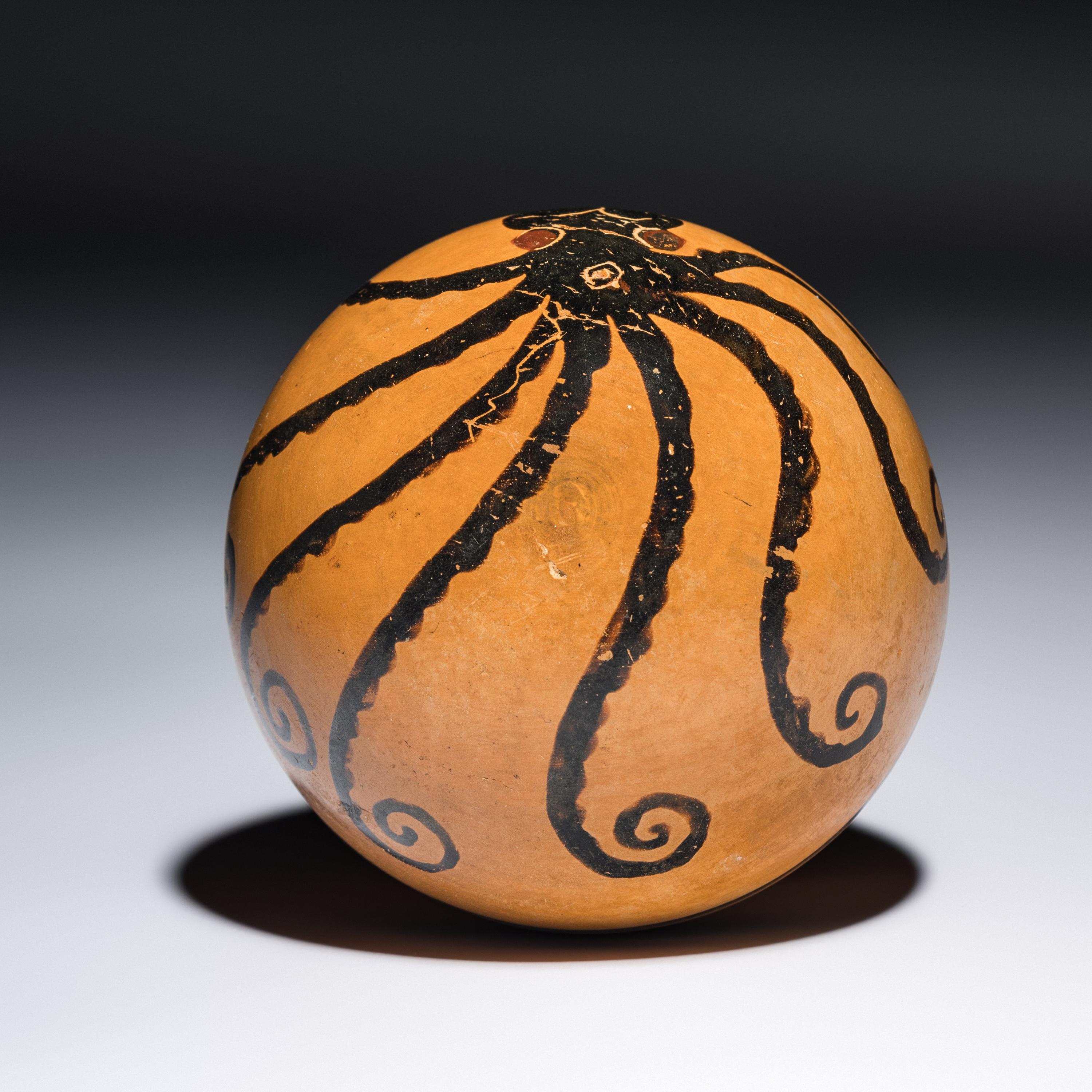 A Greek Black-Figured Mug with an Octopus