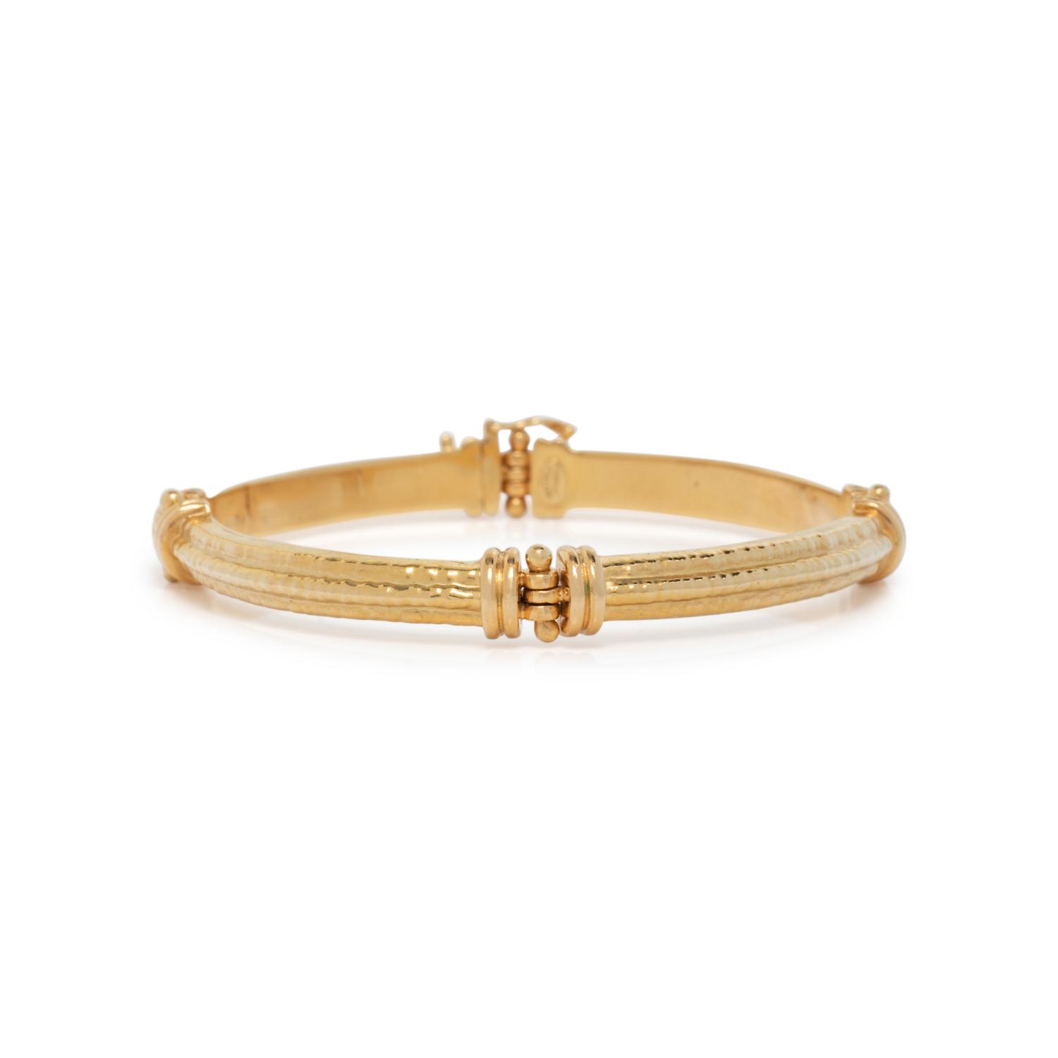 YELLOW GOLD BRACELET