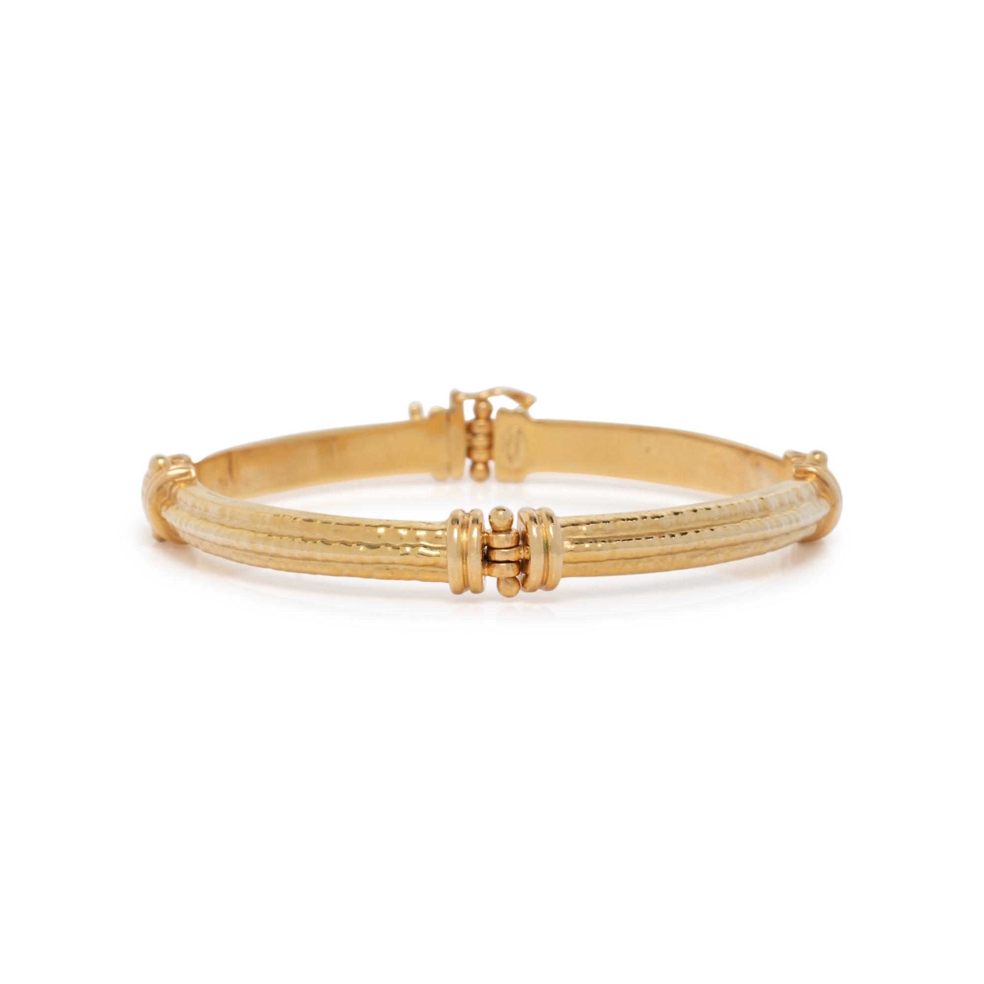 YELLOW GOLD BRACELET