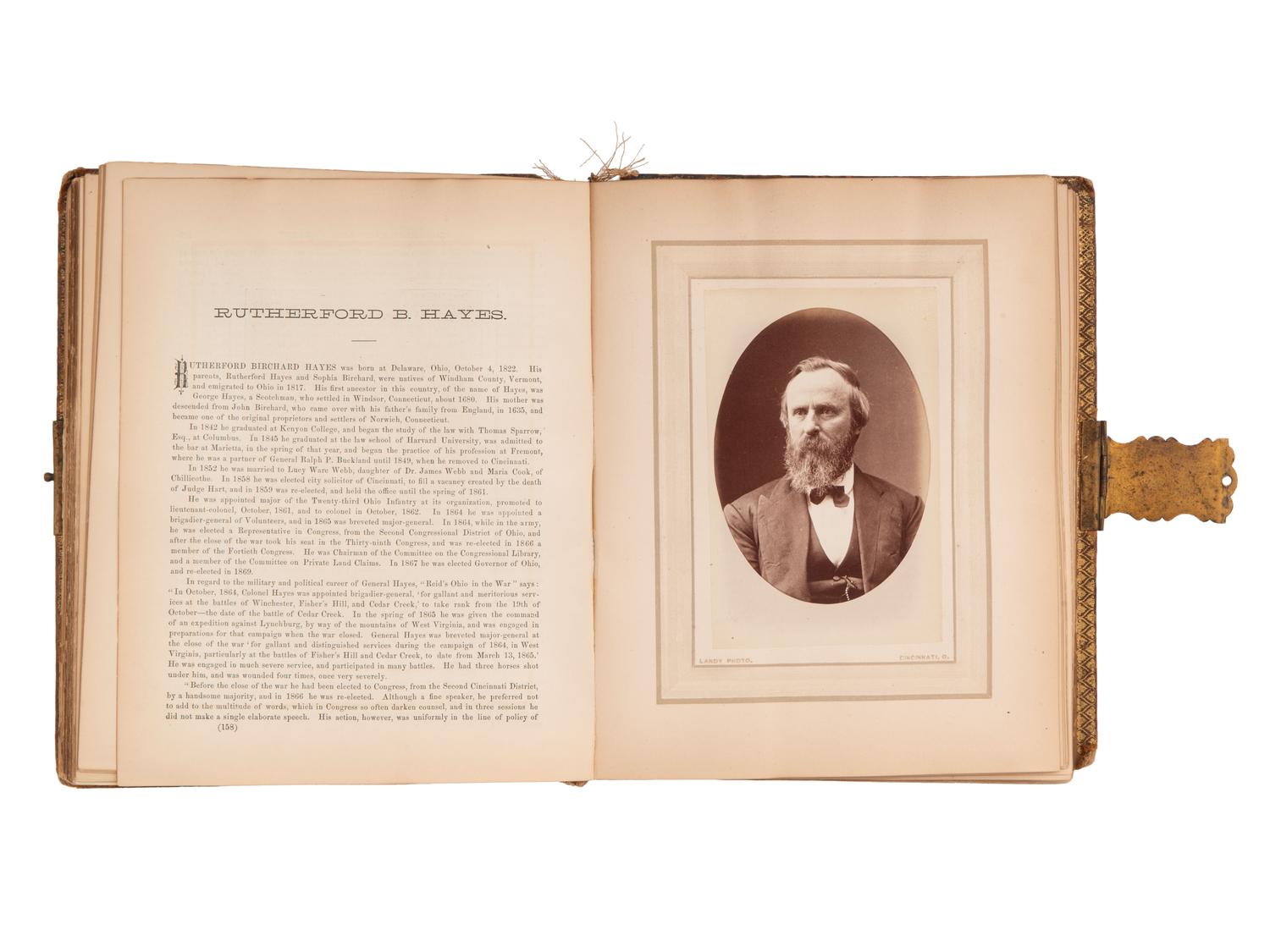 [AMERICANA]. 2 photographically illustrated books feat. prominent Chicago and Cincinnati figures.