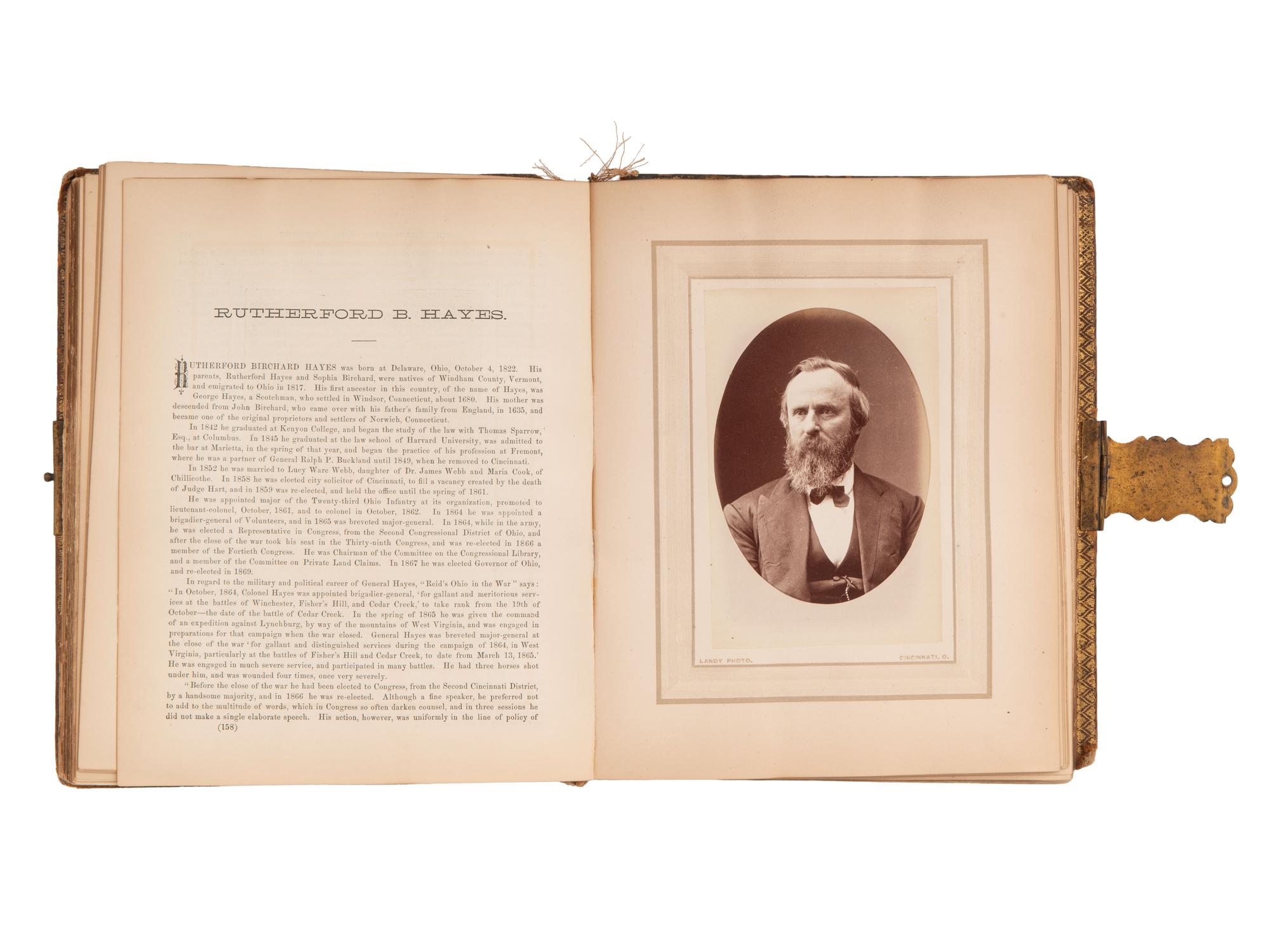 [AMERICANA]. 2 photographically illustrated books feat. prominent Chicago and Cincinnati figures.