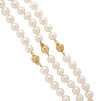 THREE CULTURED PEARL NECKLACES