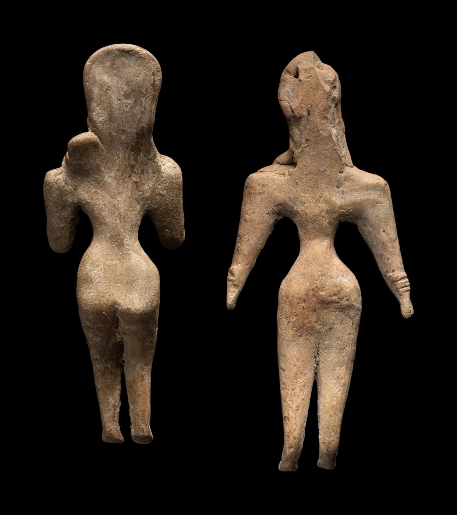 A Pair of Indus Valley Terracotta Figures