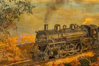 Train Along Lakeshore