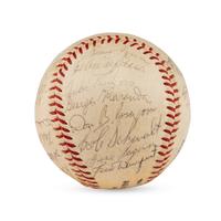 A 1960 San Francisco Giants Team Signed Autograph Baseball