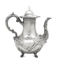 A Victorian Silver Coffee Pot
