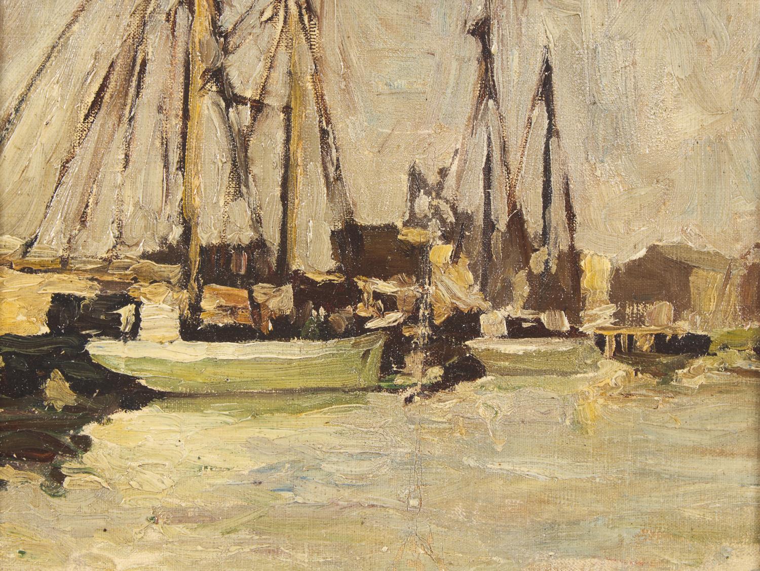 Paul Cornoyer (American, 1864–1923) — Gloucester Harbor
